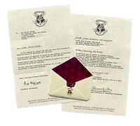 Harry Potter - Hogwarts Acceptance Letter - 3.5” x 3.5” Functional Resin Envelope Magnet with 5” x 8” Letter from Professor McGonagall | Officially Licensed Merchandise
