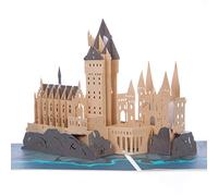 Harry Potter Hogwarts Castle 3D Card - Handmade | Includes Hogwarts Envelope & Message Card | Official Harry Potter Merchandise