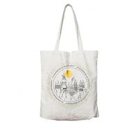 The Carat Shop Cotton Tote Bag Harry Potter Hogwarts Castle 100% Cotton Velvet HPTB0018