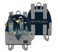 Loungefly Harry Potter Hogwarts Women Mini Backpacks Multicolour, Faux Leather,
