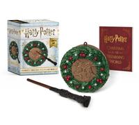 Harry Potter: Hogwarts Christmas Wreath and Wand Set by Donald Lemke