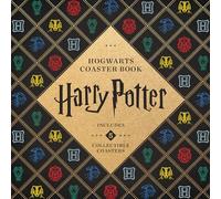 Harry Potter Hogwarts Coaster Book: Gryffindor, Ravenclaw, Hufflepuff, Slytherin