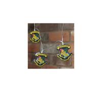 Harry Potter Hogwarts Crest 12 LED String Lights - Battery Powered, 2.5m Cable, Indoor Use, Official Warner Bros Licensed