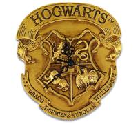 Harry Potter Hogwarts Crest Wall Clock in Yellow Harry Potter Yellow