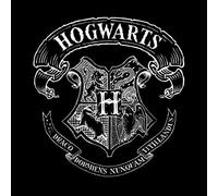 Harry Potter Hogwarts Crest Women's T-Shirt - Black - XXL