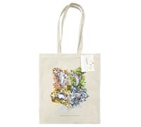 Harry Potter (Hogwarts Crests ) Natural Tote Bag