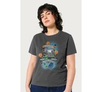Harry Potter Hogwarts Draco Dormiens Nunquam Titilland Us Relaxed Fit T-Shirt In Charcoal Charcoal XL
