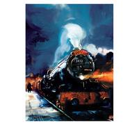 Harry Potter Hogwarts Express Canvas Print Harry Potter Multicolor