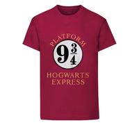 Harry Potter Hogwarts Express T-Shirt in Maroon | Size: 3-4 Years Harry Potter Maroon 3-4 Years