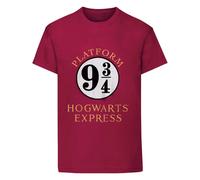 Harry Potter Hogwarts Express T-Shirt in Maroon | Size: 7-8 Years Harry Potter Maroon 7-8 Years