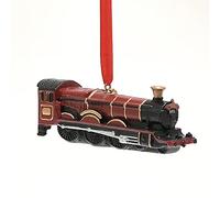 Harry Potter - Hogwarts Express Train Hanging Christmas Tree Decoration - Officially Licenced Warner Bros Merchandise - Festive Xmas Platform 9¾ Movie Locomotive Ornament Bauble.