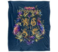 Harry Potter Hogwarts Floral Blanket