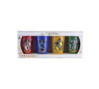 Harry Potter House Crest Glasses (Set of 4)