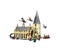 Harry Potter Hogwarts Great Hall Castle Building Set - 10 Minifigures, Basilisk, Fawkes, Mirror of Erised - Gift Idea for Wizarding World Fans