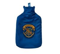 Harry Potter Hogwarts Hot Water Bottle - Licensed 1L Blue Hot Water Bottle with Cover, Cozy Winter Warmer
