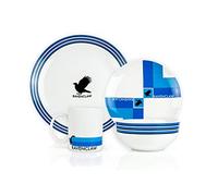 Harry Potter Hogwarts House 16 Piece Porcelain Dinnerware Set