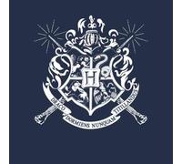 Harry Potter Hogwarts House Crest Men's T-Shirt - Navy - L
