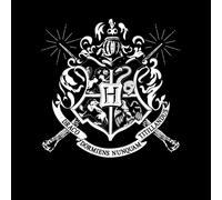 Harry Potter Hogwarts House Crest Women's T-Shirt - Black - L