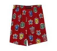 Harry Potter Hogwarts Houses Men's Briefly Stated Boxer Shorts Underwear, Red, XXL