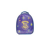 Zak Designs Harry Potter Hogwards Lunch Box for School & Young Kids | Durable Polyester Insulated Lunch Bag with Handle & Zip | Blue Color 3 LTR Lunch Bag | Pack of 1