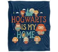 Harry Potter Hogwarts Is My Home Chibi Blanket