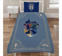 Harry Potter Hogwarts Kids Blue Bedding Set - Single