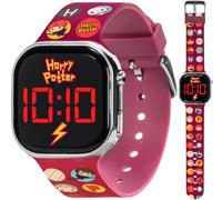 Harry Potter Hogwarts Kids LED Digital Watch with Black Silicone Strap