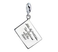 Harry Potter Hogwarts Letter Slider Charm 925 Sterling Silver Official Gift