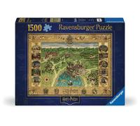 Harry Potter - Hogwarts Map Jigsaw Puzzle (1500 piece)