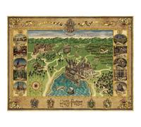 Harry Potter Hogwarts Map Jigsaw Puzzle (1500 Pieces) - Brand New And Sealed