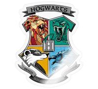 Harry Potter Hogwarts Monochrome Sticker Size S (10 x 10 cm)