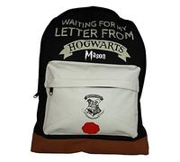 Harry Potter Hogwarts Officially Licensed Backpack- Plain/Personalised School Quality Product Stitching Padded Shoulder Straps Tension Resistant 100% Polyester (Personalised)