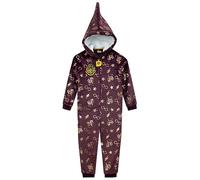 Harry Potter Hogwarts Onesie | Gryffindor PJs for Girls 8-9 Years | Official Merchandise Red
