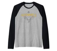 Harry Potter Hogwarts Owl Raglan Baseball Tee