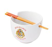 Harry Potter "Hogwarts Railways" 20-Ounce Ceramic Ramen Bowl and Chopstick Set