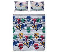 Harry Potter Hogwarts Reversible Duvet Set Multicoloured (Double)