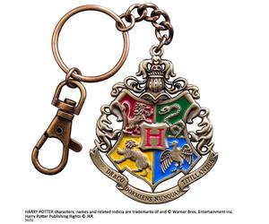 Harry Potter Hogwarts School Crest Metal Keyring
