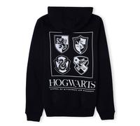 Harry Potter Hogwarts Unisex Hoodie - Black - L
