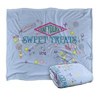 Harry Potter Honeydukes Sweet Treats Officially Licensed Silky Touch Super Soft Throw Blanket 152x127 cm Harry Potter White One Size