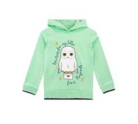 Harry Potter Hoodie | Hedwig Girls' Hoodies | Cotton Kids Hoody | Hogwarts Jumper Green 9-10 Years
