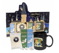 Harry Potter Hot Chocolate Gift Set - Hogwarts Castle Gifts of 2 x 56g Colour Changing Chocolate Drinks, Ceramic Mug & Marshmallows. Hary Potter Gifts for Stocking Filles, Kids Christmas Gifts