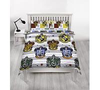 Harry Potter “House Crest” Duvet Cover Set - Double