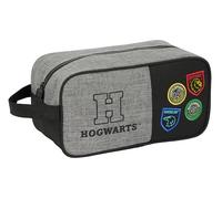 Harry Potter House of Champions - Medium Trainer, Multi-Purpose, Pencil Case, Sport, Extracurricular Football, Comfortable and Versatile, 29 x 14 x 15 cm, Grey Melange/Black, Grey Melange/Black,