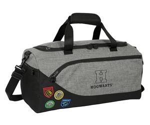 Harry Potter House of Champions - Sports Bag, Backpack, Ideal for Children of Different Ages, Comfortable and Versatile, Quality and Resistance, 50 x 25 x 25 cm, Melange Grey/Black, Grey
