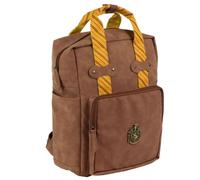 CERDÁ LIFE'S LITTLE MOMENTS Casual Fashion Leatherette Harry Potter Huflepuff Backpack - 35x27x18cm-Unisex
