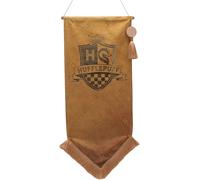 Warner Bros Harry Potter Alumni Hanging Banner Hufflepuff in Yellow Warner Bros Yellow