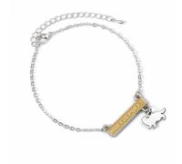 Harry Potter Hufflepuff Bar Bracelet HP000307 - Elegant Styling - Zinc / Copper / Aluminium