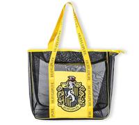 Harry Potter Hufflepuff Beach Bag, Premium Large Tote, Lightweight Travel & Summer Bag