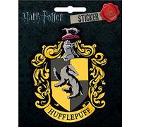 Harry Potter Hufflepuff Crest 4 x 4 1/2 Inch Sticker