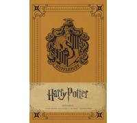 Harry Potter: Hufflepuff Hardcover Ruled Journal